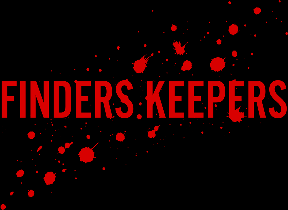 Finders Keepers Logo - Merchandise Design (On Black)
