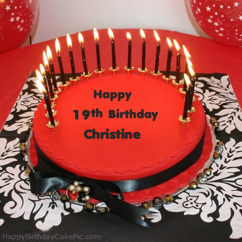 happy-19th-happy-birthday-cake-for-Christine.
