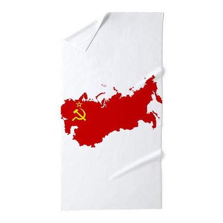 red_ussr_soviet_union_map_communist_co_beach_towel.jpg