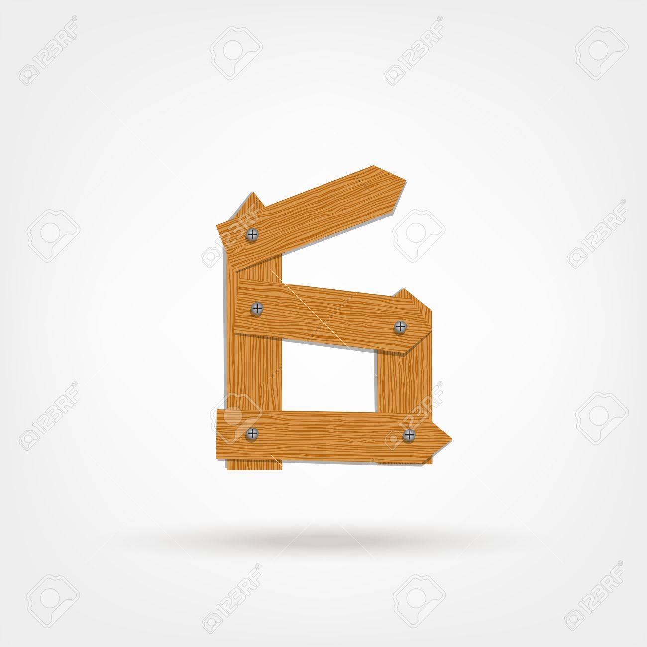 21319963-Number-six-made-from-wooden-boards-for-your-design-Stock-Vector.jpg