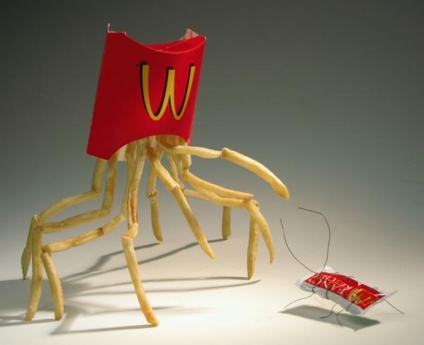 mcdonalds-food-art-sculptures-crab-and-cockroach1.jpg