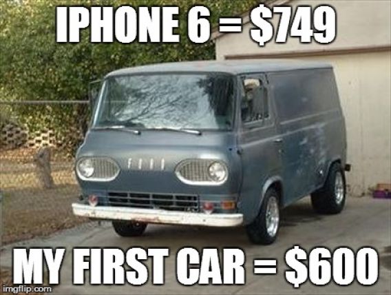 Iphone-6-Dollar-749-My-First-Car-Dollar-600-Funny-Car-Meme-Image-For-Facebook.jpg