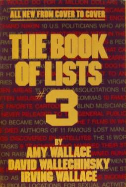 The Book of Lists #3 Art