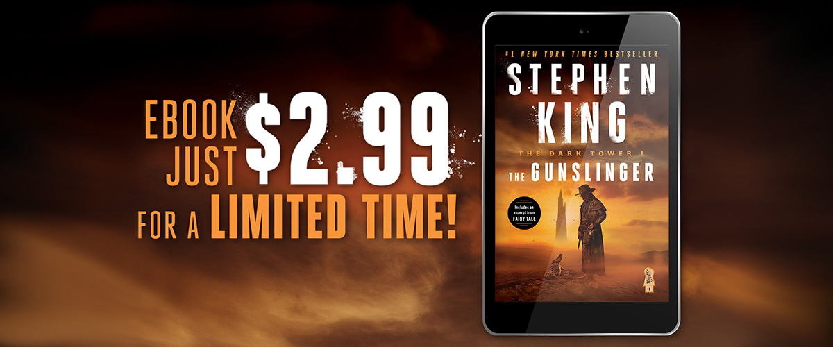 For a limited time, THE GUNSLINGER ebook is available for $2.99!