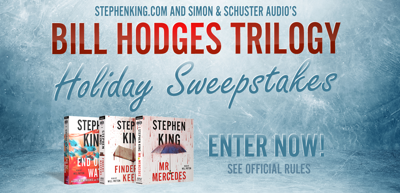 The Bill Hodges Trilogy Audiobook Sweepstakes