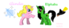 mlp_elphaba_and_glinda_2_0_by_kittyroo-d4e64rd.png