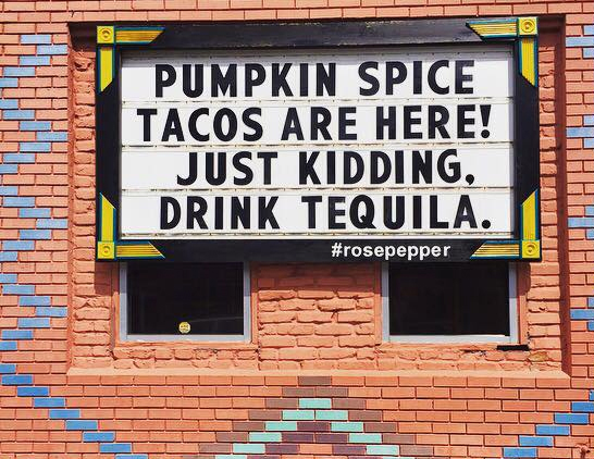 Happy Taco Tuesday, from the pumpkin patch! 